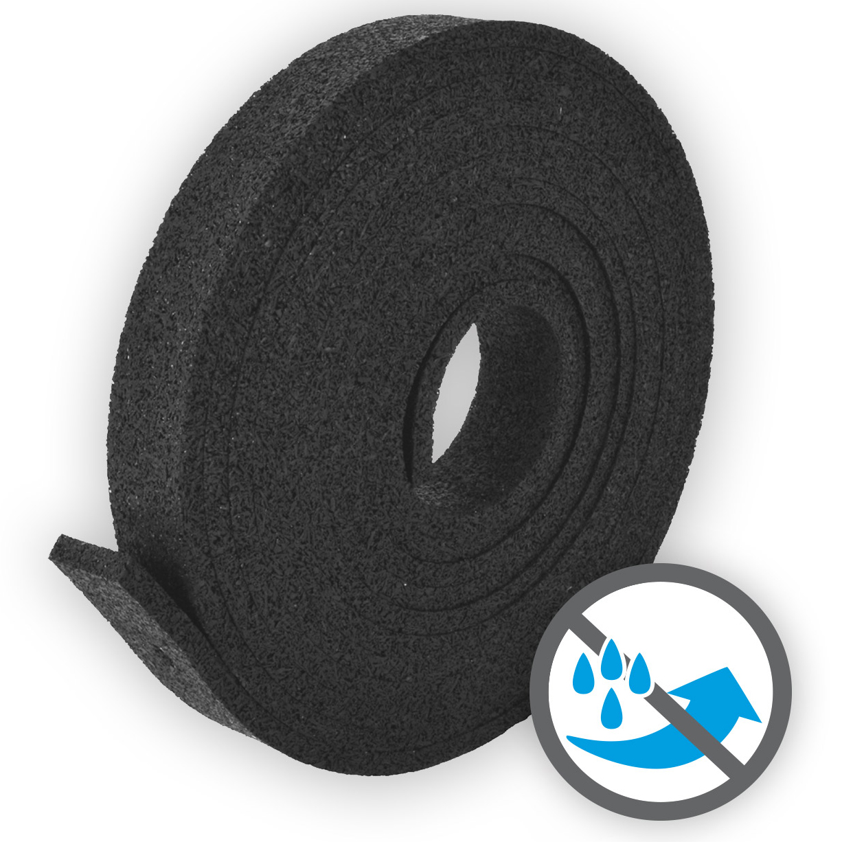 Gummigranulat-Rolle Gummigranulat-Rolle
