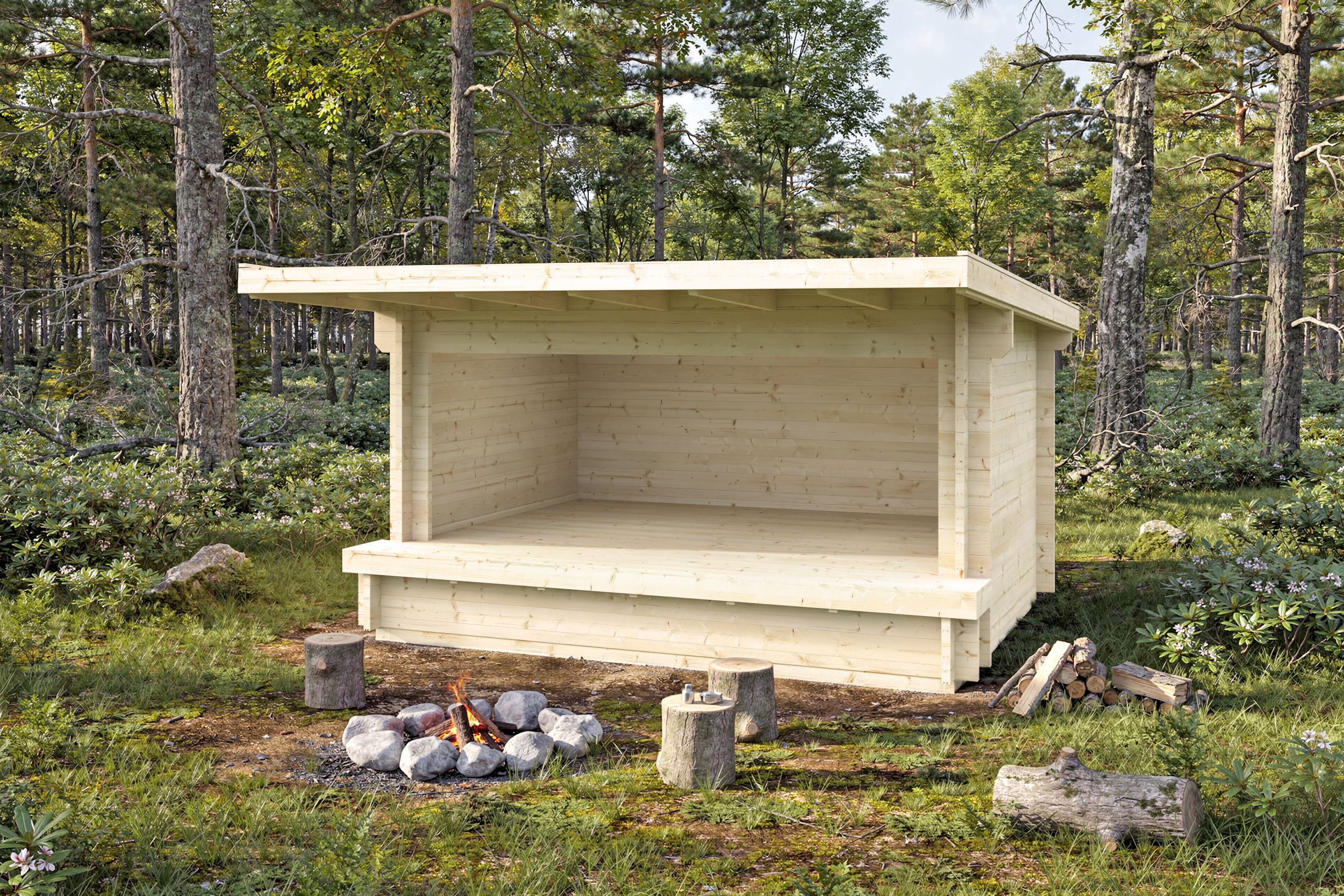 Sleeping Shelter Groß